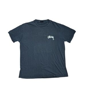 Stussy Vintage Men's Black T-Shirt
